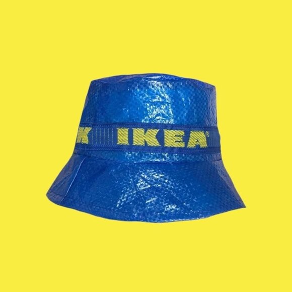 IKEA Accessories - IKEA Blue Shopping Bag Bucket Hat One Size Fits All Adult